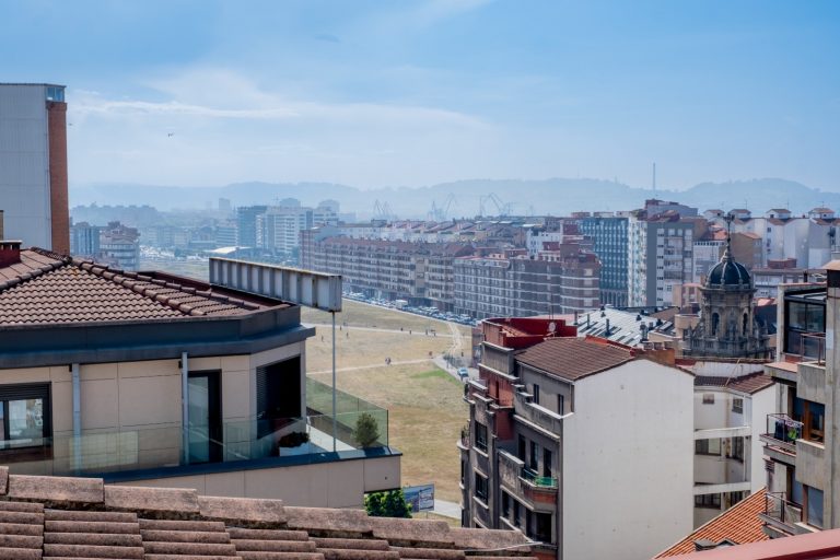 atico en venta en gijon centro terraza