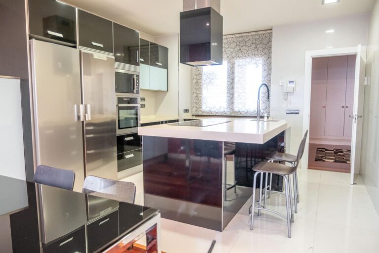 casa con horno de leña